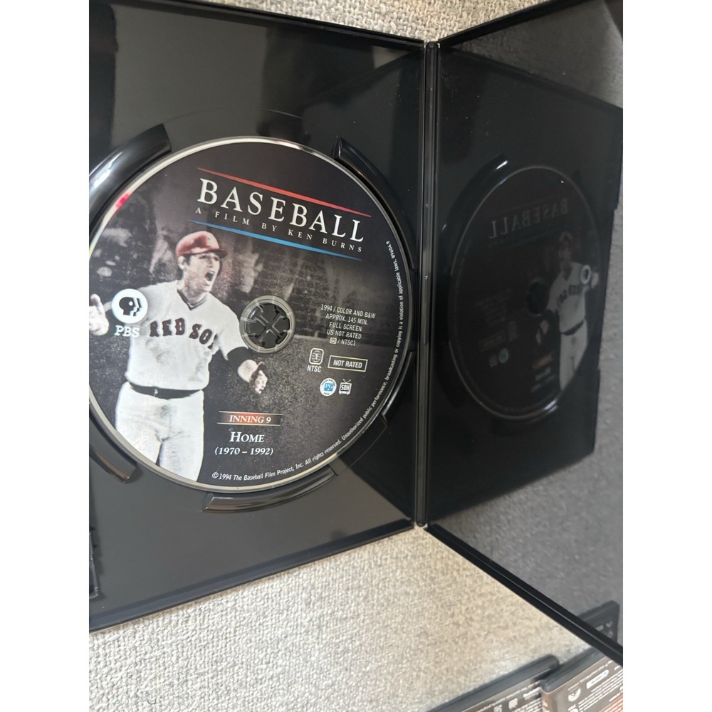 Baseball: A Film by Ken Burns Includes 10th Inning DVD Set 11 Discs PBS Films - Picture 8 of 13